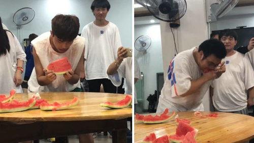 老师组织吃瓜大赛,校园吃瓜大赛盛况纪实